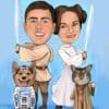 Star Wars Caricature Drawing - Image 3